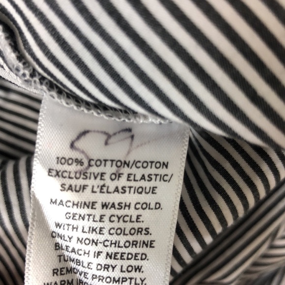 BP Smocked Off the Shoulder Dress Striped Size XL - Picture 4 of 6